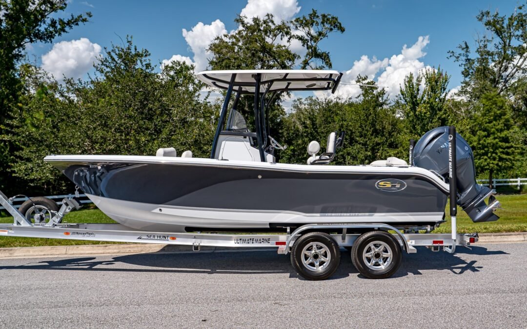 Sea Hunt Ultra Series in Ash Gray: A Sleek Look for Serious Boaters