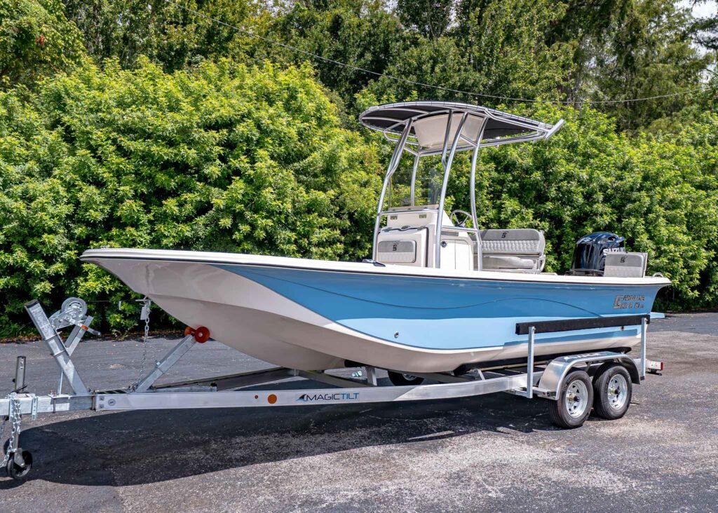 2026 Carolina Skiff 21 LS (CS-0003) EVENING SKY BLUE