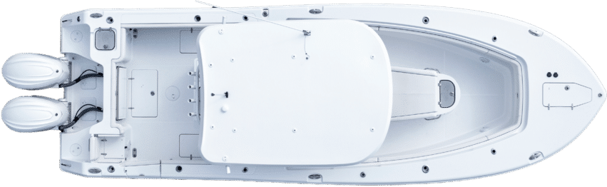 Sea Hunt Gamefish 30 CB, top-down view