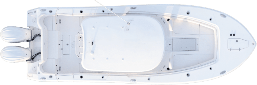 Sea Hunt Ultra 275 SE, top-down view